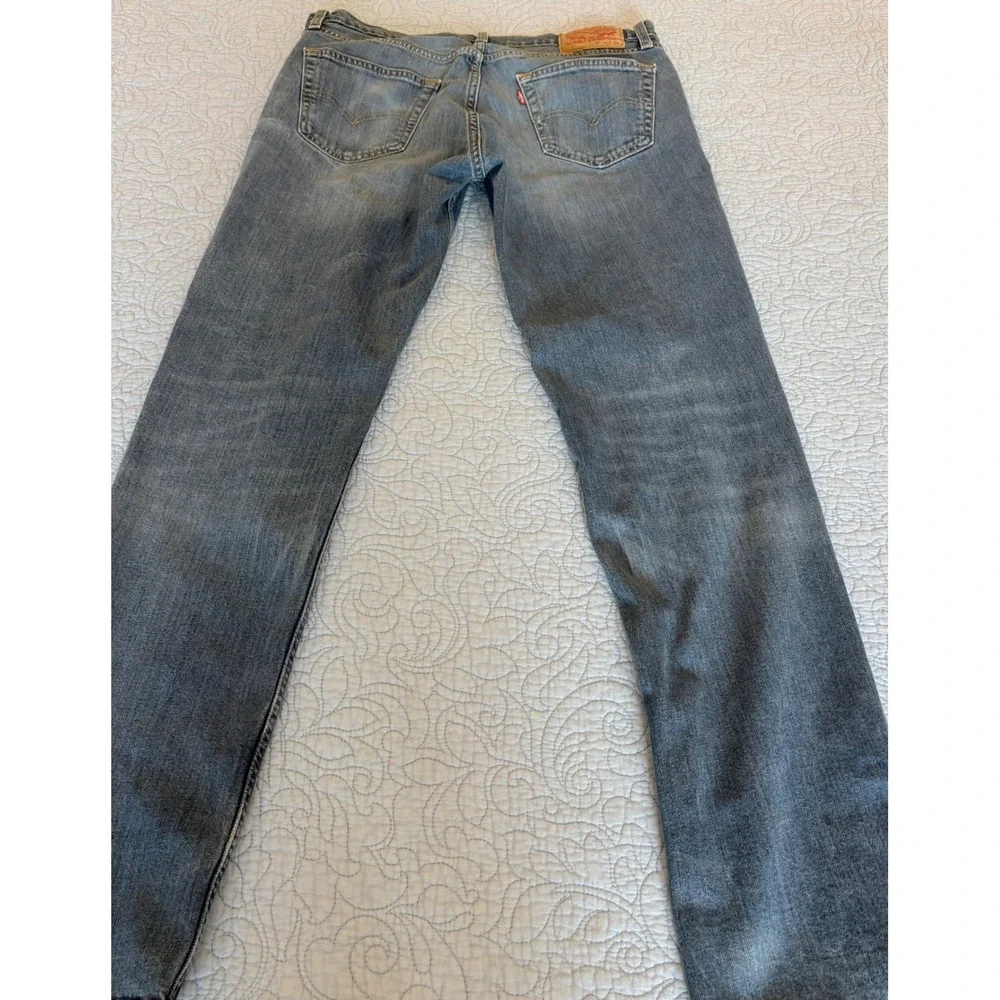 Levis 511 Slim Fit Jeans Mens 34x34 (32) Blue Medium Wash Denim Pants
